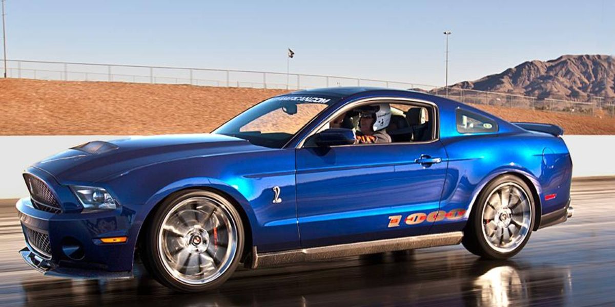  Shelby American impulsa el Ford Mustang hasta 1,100 hp para el automóvil del 50 aniversario