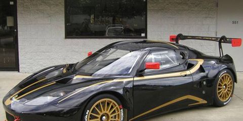 The Lotus Alex Job Racing Evora GT will be driven by Bill Sweedler and Townsend Bell.