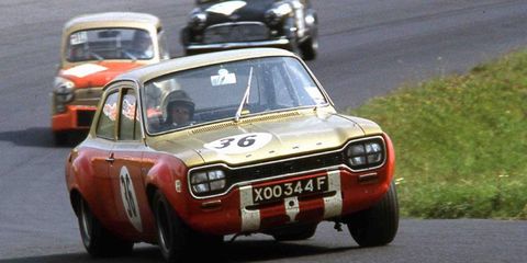 Frank Gardner won the 1968 British Saloon Car Championship in an an Alan Mann Racing Ford.