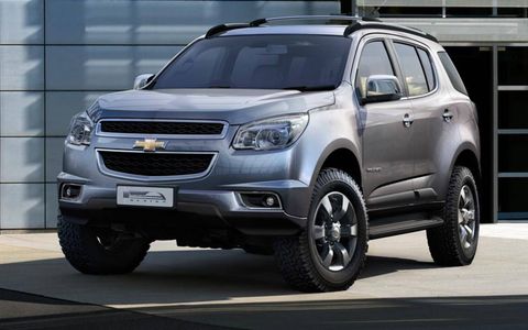 The Chevrolet Trailblazer is based on the platform from the Colorado pickup.