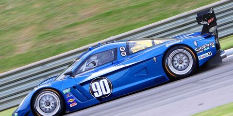 Richard Westbrook and Antonio Garcia piloted the No. 90 Corvette Daytona Prototype to a win Saturday at Barber.