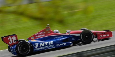 Graham Rahal is seventh in the Izod IndyCar Series points standings.