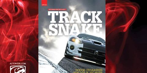 With the introduction of the new Viper and Viper GTS-R, many fans are eagerly awaiting the next track-focused Viper for consumers.