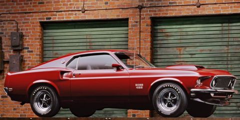 This 1969 Ford Mustang Boss 429 will be up for auction.
