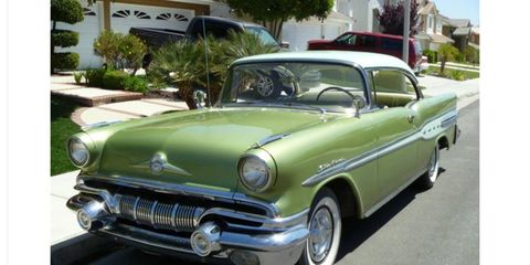 This 1957 Pontiac Star Chief is for sale on eBay and Bring a Trailer.com.