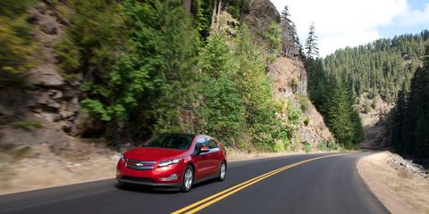 The Chevy Volt is the standard-bearer in GM's recent push to improve the fuel efficiency of their cars.
