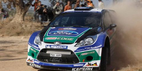 Ford team driver Jari-Matti Latvala is sixth in the WRC points.