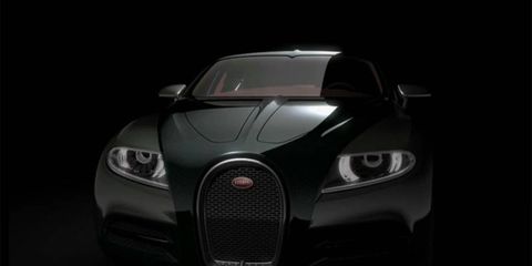 Bugatti uploaded a video of the Galibier on YouTube.