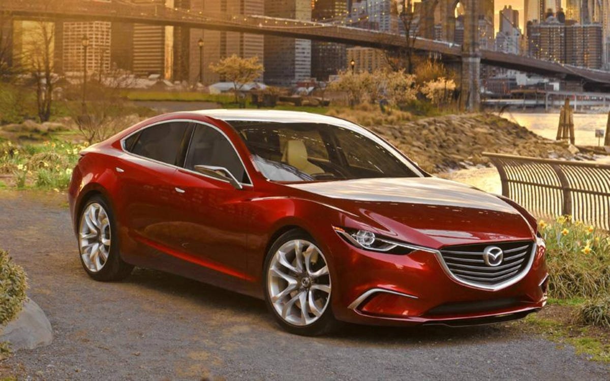 V6 dropped for redesigned Mazda 6 sedan