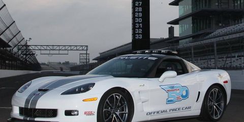 The 2013 Chevrolet Corvette ZR1 will be the pace car for the 2012 Indianapolis 500.