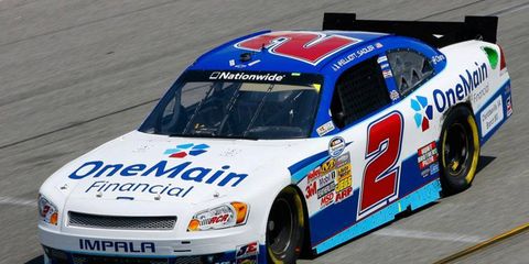 Elliott Sadler's crew chief was fined, but no points were taken away from the Nationwide Series points leader after his car failed inspection at Richmond.