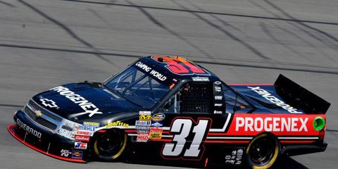 James Buescher is second in the NASCAR Camping World Truck Series standings.