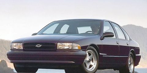 The 1996 Chevrolet Impala SS was the last rear-wheel drive performance sedan for the brand.