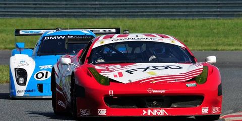 Jeff Segal and Emil Assentato of AIM Autosport Team made it two wins in a row for Ferrari in the GT class with its victory at New Jersey Motorsports Park on Sunday.