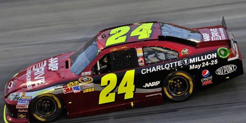 Jeff Gordon's place in the Sprint Cup Series standings matches his car number through 11 races.
