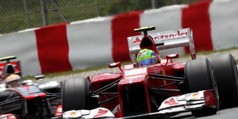 Felipe Massa has scored just two points for Ferrari this season.