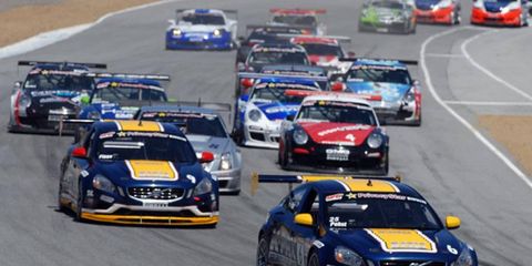 Jeff Pobst had his way with the field on Saturday, cruising to a Pirelli World Challenge win at Monterey.