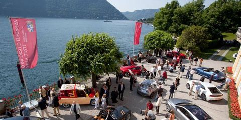 The Grand Hotel Villa d'Este that overlooks Italy's Lake Como will once again host the Concorso d'Eleganza Villa d'Este.