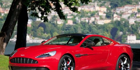 The Aston Martin AM310 concept debuted at the 2012 Concorso d'Eleganza Villa d'Este.