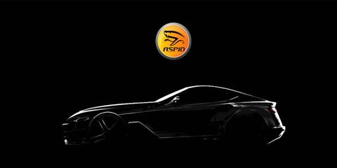 Aspid teased this photo of its planned sports car.