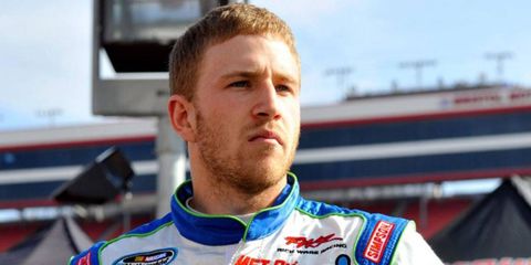 NASCAR Nationwide Series driver Jeffrey Earnhardt, grandson of Dale Earnhardt, won his MMA fight debut in Charlotte, N.C., on Tuesday.