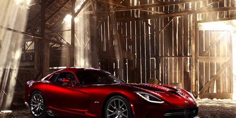 The 2013 SRT Viper arrives late this year with V10 power and an upgraded cabin.