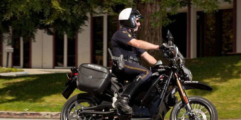 Zero Motorcycles makes this Zero DS for police units.