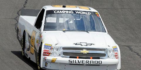 Ron Hornaday Jr. led the first practice for the Camping World Truck Series at Dover on Thursday. The Nationwide and Sprint Cup series are also in action at Dover this weekend.