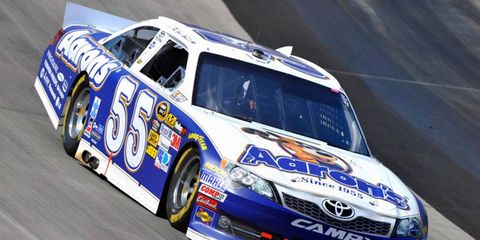 Mark Martin was one of 22 drivers to top the official track record during a tire test at Pocono on Wednesday.