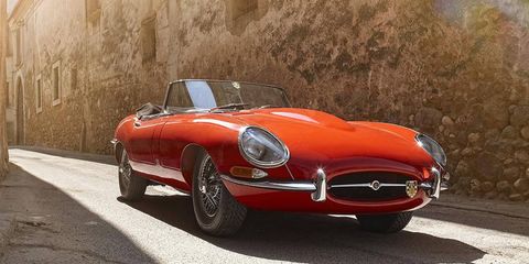 Jaguar's stunning E-type has been the object of lust and controversy on the hit TV show <i>Mad Men.</i>