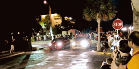 Ford had its fans shoot an ST commercial on the streets of Key West, Fla.