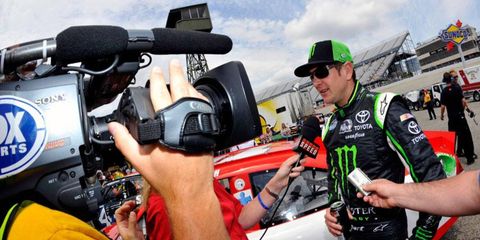 Kurt Busch is sitting out this week after verbally abusing a reporter last week at Dover. NASCAR has suspended the former Sprint Cup Series champion.