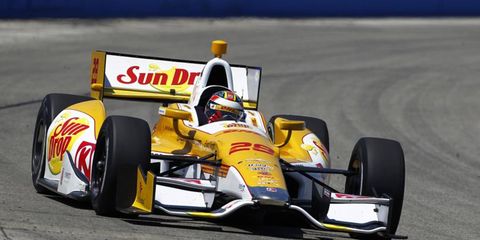 Ryan Hunter-Reay had a strong race in Milwaukee on Saturday, coasting to a win in the IndyCar contest.