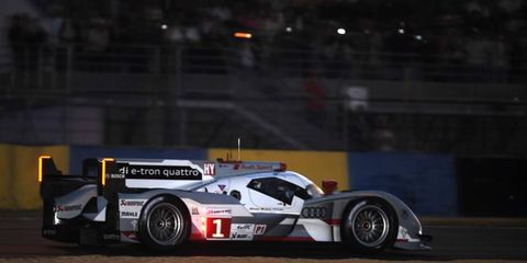 Andr&eacute; Lotterer took the pole for the 80th running of the 24 Hours of LeMans. He is last year's champion.