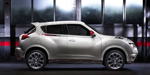 Nissan will being selling the hot Juke Nismo in Europe in January.