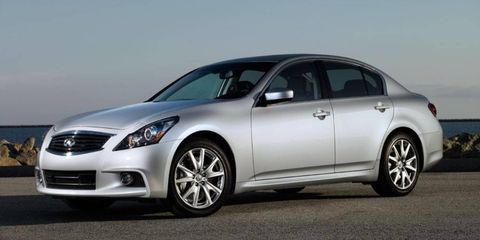 Infiniti's G line of vehicles will see some trim-level changes and a price increase for some models.