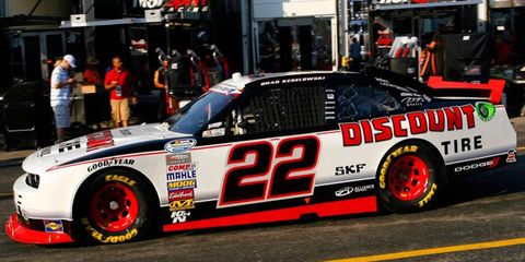 Brad Keselowski is a favorite in Friday night's Nationwide Series race at Kentucky Speedway.