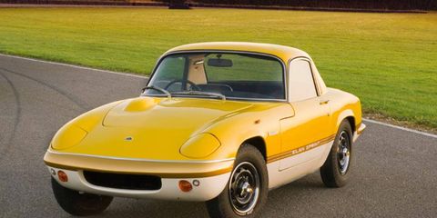 Lotus will celebrate its past and future at the Goodwood Festival of Speed. Visitors will enjoy classics like this Lotus Elan Sprint.