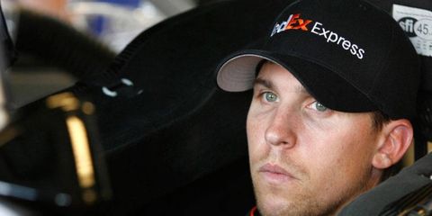 Denny Hamlin took himself out of the free-agent pool by signing an extension with Joe Gibbs Racing.