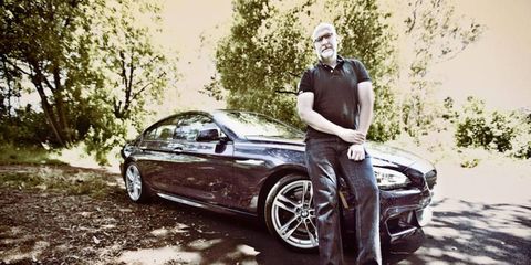 Bob Mould and the BMW 640i Gran Coupe, a machine fit for his favorite road network&#8212;the German autobahn.