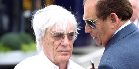 Bernie Ecclestone is under investigation for paying bribes to a German banker. The banker, who was found guilty, is appealing the decision.