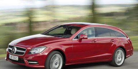 Mercedes-Benz does not plan to sell the CLS shooting brake in the United States.