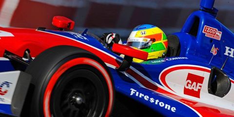 Mike Conway will keep his third-place finish in the Honda Indy Toronto, his best result of the season so far. His previous best finish this year was seventh at Barber Motorsports Park.