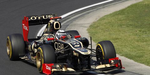 Kimi R&auml;ikk&ouml;nen had one of his best races of the season in Hungary on Sunday, finishing in second place.