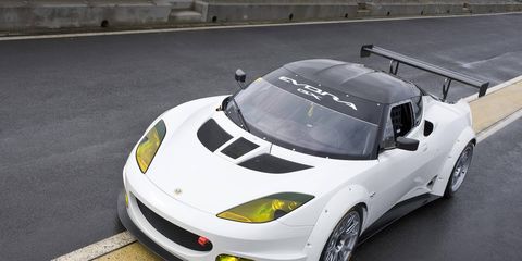 Lotus Racing is getting ready to debut its Evora GX for 2013.