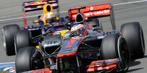 Jenson Button is seventh in the Formula One season points standings, 86 points behind leader Fernando Alonso.