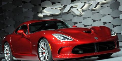 The 2013 Viper SRT is expected to go on sale this fall.