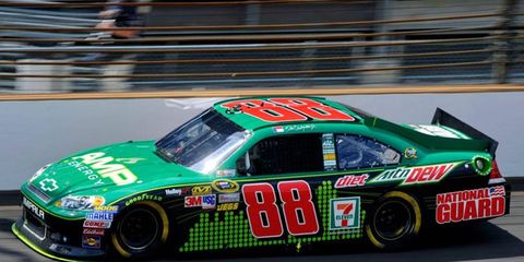 Dale Earnhardt Jr., with just one win in the past four seasons, leads the Sprint Cup Series points chase.