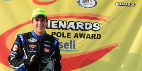 Brennan Poole has become a master at qualifying at Pocono in the ARCA series. He's qualified first in three straight attempts at the famed racing triangle.