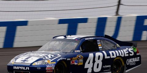 Jimmie Johnson said that if A.J. Allmendinger does return to the NASCAR Sprint Cup Series, he probably wlll have to work his way back into a top ride.